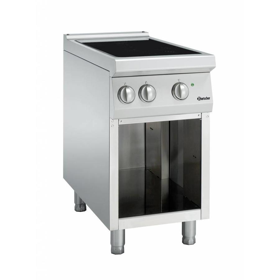 Induction hob with base | 2x5000Watt
