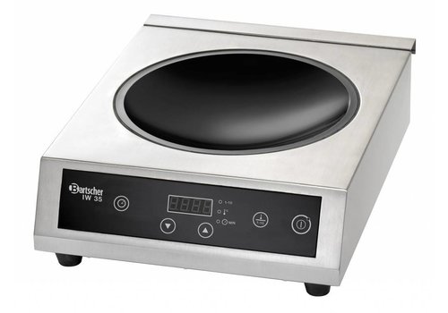  Bartscher Appareil Wok à induction numérique 3500 watts | Zone Ø26cm 