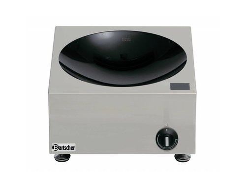  Bartscher Wok rond Horeca à induction 3000Watt | Zone 30cmØ 