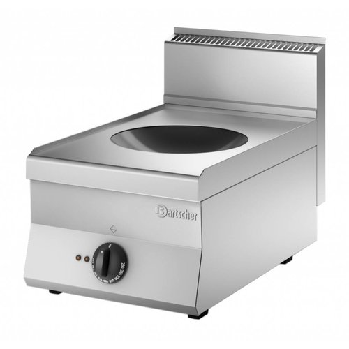  Bartscher Wok à induction avec bol en céramique 5000 watts | Zone 30cmØ 