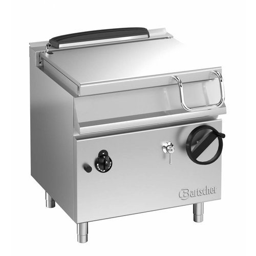  Bartscher Tiltable Casserole | Gas | 800x700x850mm 