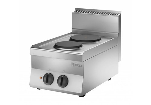  Bartscher Cuisinière avec 2 plaques électriques 