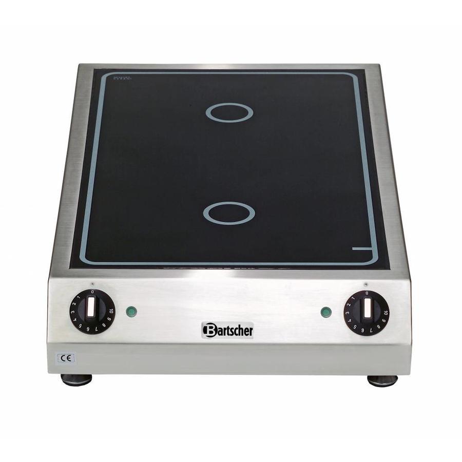 Ceramic electric cooker | 2 zones, 3.0 KW