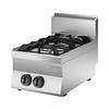 Bartscher Gas stove table model | 2 burner
