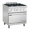 Bartscher Gas stove with gas oven | 4 Burners