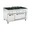 Gas stove with gas oven | 6-burner