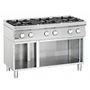 Bartscher Catering gas stove with substructure | 6 Burners