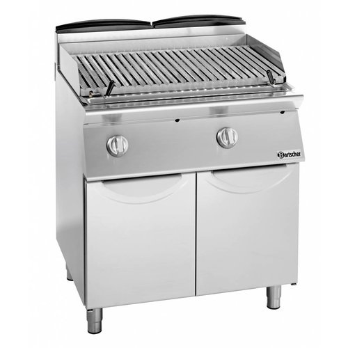  Bartscher Gas lava rock grill 