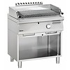 Bartscher Gas lava stone grill with open substructure Series 700