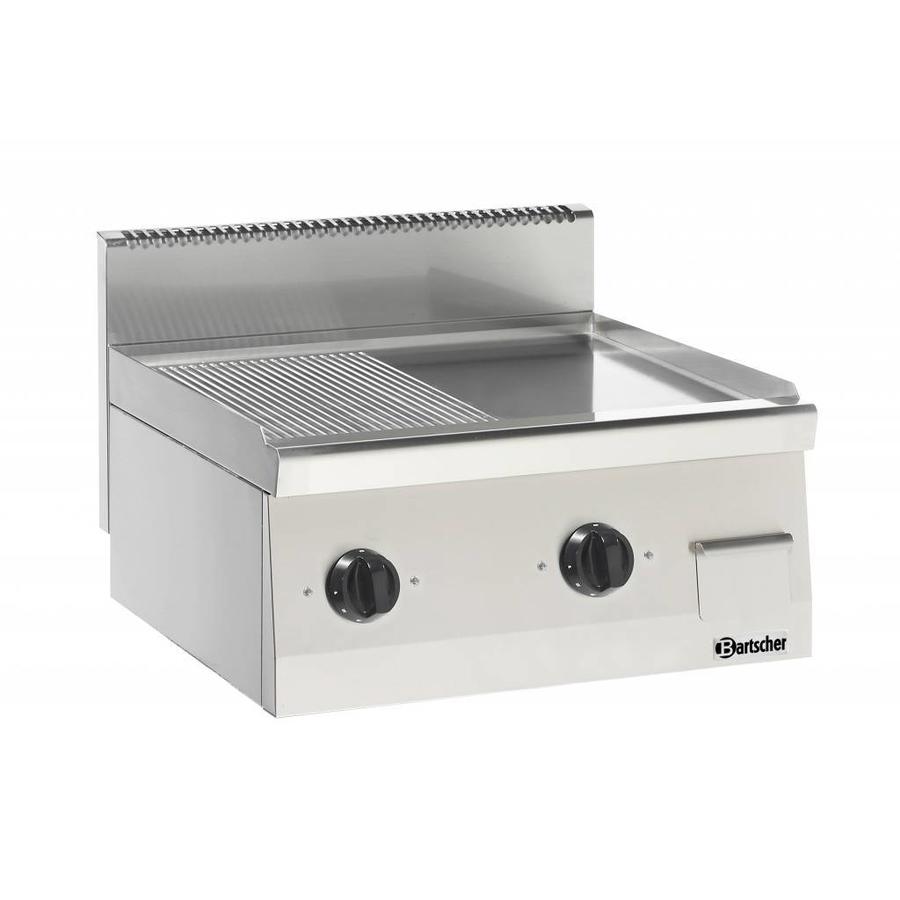 Elektro-Grillplatte 2-teilig | 59x44cm