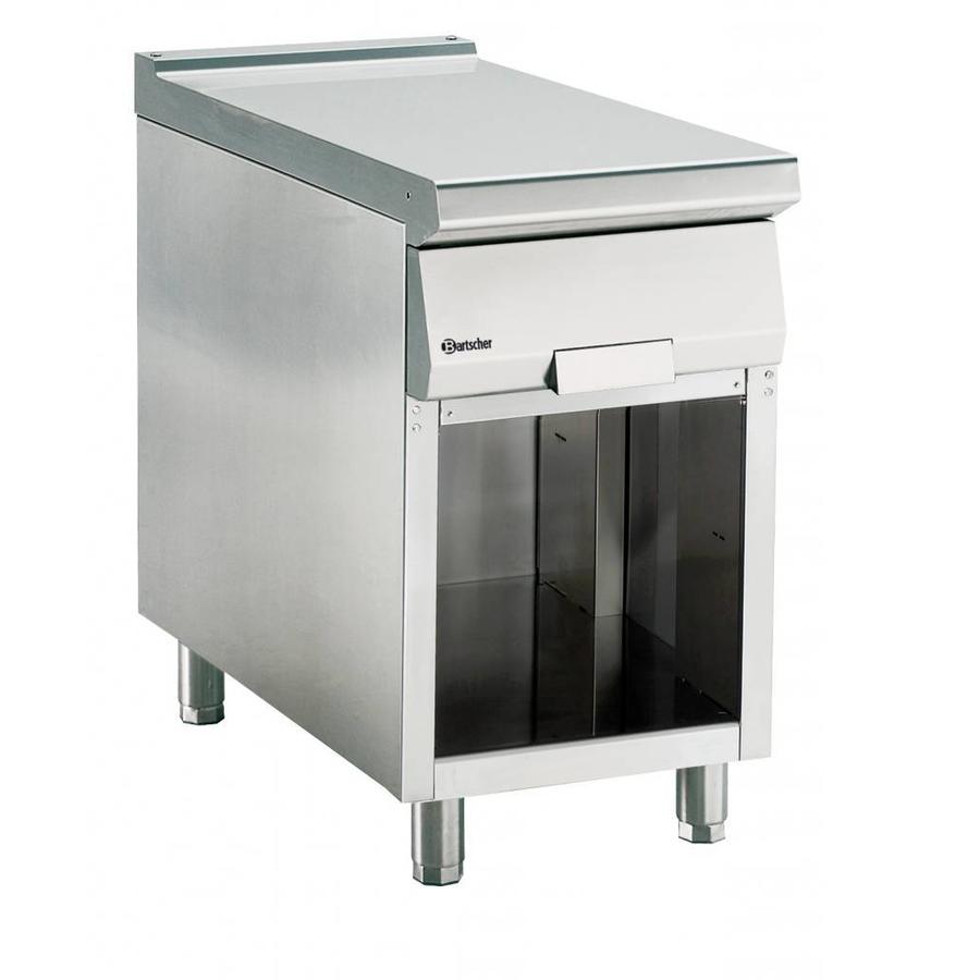 Work table sliding drawer base | 45x90x85cm