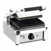 Electric contact grill | Ribbed&Ribbed | 29x37x20(h) cm