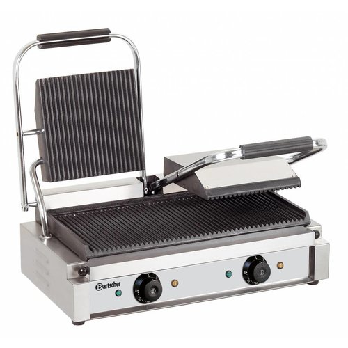  Bartscher Double Contact Grill| Grill plates Ribbed 