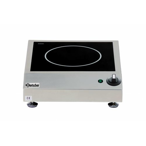  Bartscher Cuisinière à induction 3500Watt | Zone 23cmØ 