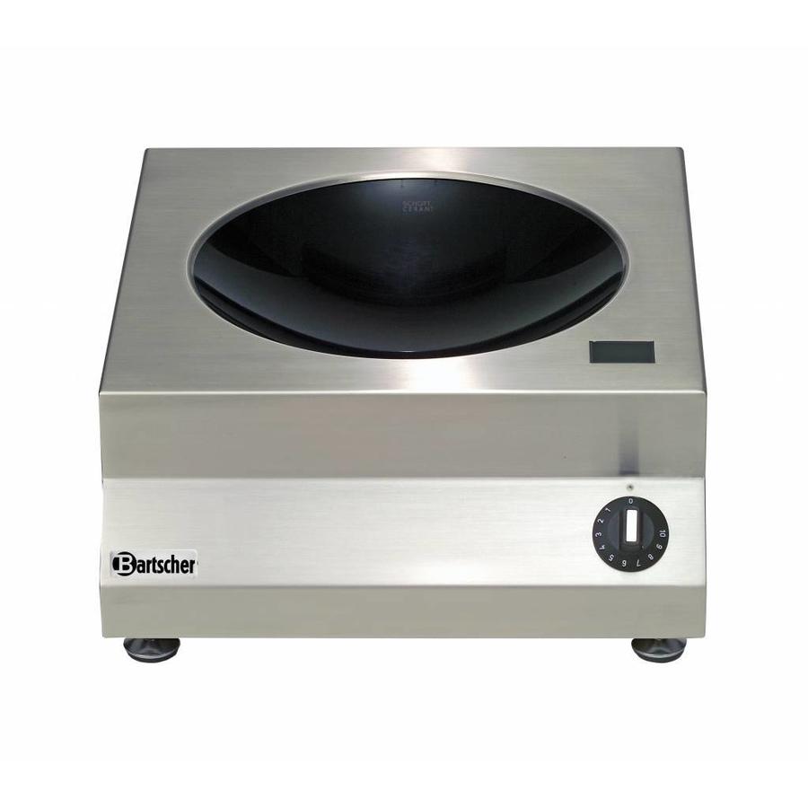 Wok a induction professionnel - 5000 W