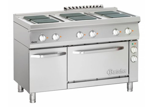  Bartscher Cuisinière professionnelle avec four et meuble bas 