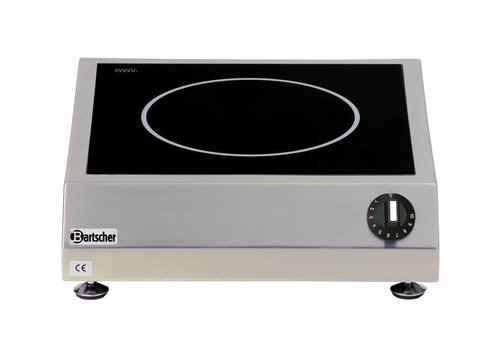  Bartscher Cuisinière à induction pour hôtellerie 5000 watts | Zone 26cmØ 