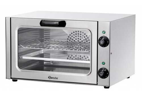  Bartscher Petit four à convection - (h)31,6x52,7x45 cm 