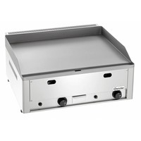 Gas Grillplaat | Gietijzer | Glad |  66x58x31 cm