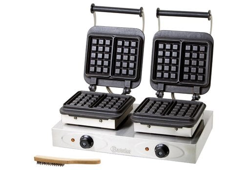  Bartscher Double Waffle Maker Device Professional 