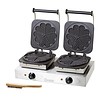 Bartscher Double Waffle Maker "de luxe"