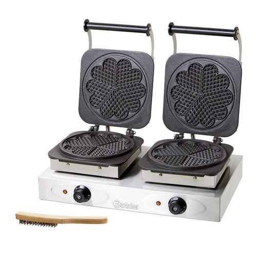  Bartscher Double Waffle Maker "de luxe" 