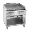 Bartscher Gas lava stone grill with open substructure Series 900