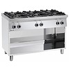 Bartscher Gas Stove with Open Substructure | 6 Burners