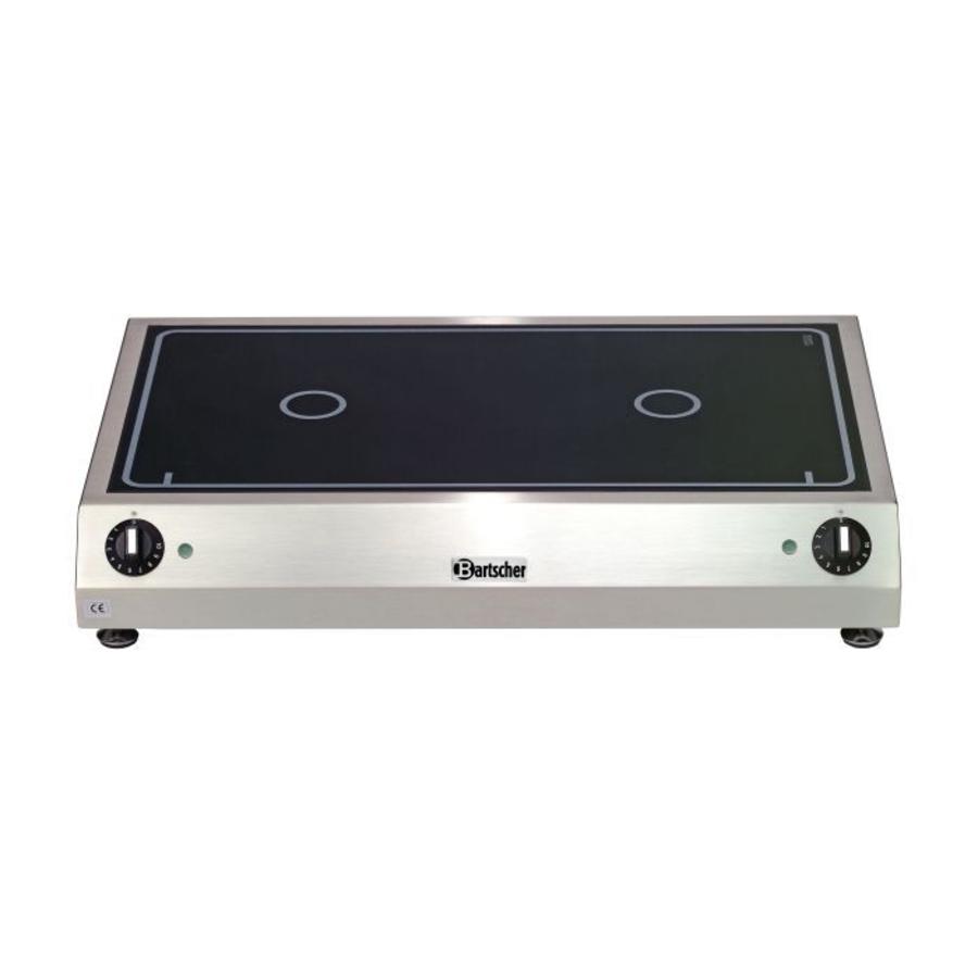 Cuisinière électrique en céramique | 2 zones