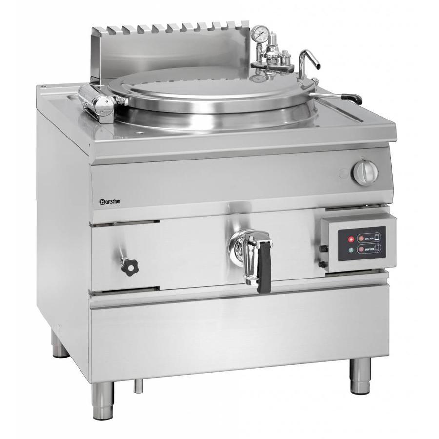 Gas cooking kettle indirect heating, 100 liters