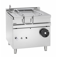 Gas tilting roasting pan | 80 litres | W 900 x D 900 x H 900 mm