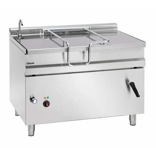  Bartscher Electric tilting frying pan | 120 liters | 1200 x D 900 x H 900mm 