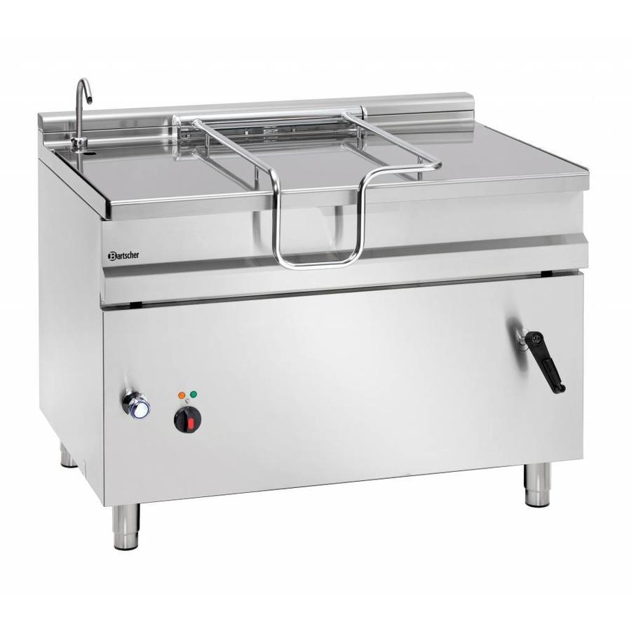 Electric tilting roasting pan | 120 litres | 1200 x D 900 x H 900 mm