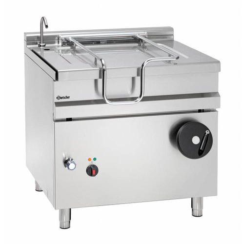  Bartscher Electric tilting frying pan | 80 liters | 900 x D 900 x H 900mm 