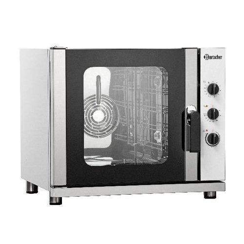  Bartscher Convection oven with humidity injection (h)63.5x70x76 cm 