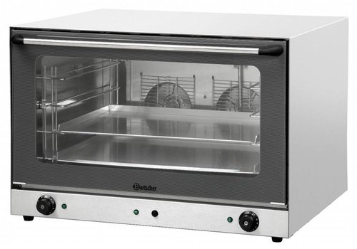  Bartscher Four à convection en acier inoxydable - (h)57x83,5x80 cm 