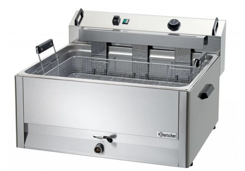  Bartscher Friteuse de boulangerie puissante - 1 x 30 litres - 15 000 watts 