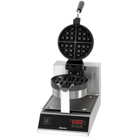 Waffeleisen aus Edelstahl | rund | Ø 170 mm