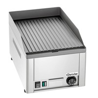 Horeca Elektrische grillplaat Geribbeld | 32x48cm