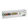 Bartscher Vitrine réfrigérée 7 x 1/4 GN, 150 mm