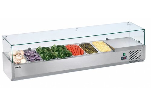  Bartscher Refrigerated display case 7 x 1/3 GN, 150 mm 