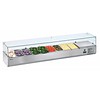 Bartscher Refrigerated display case 9 x 1/3 GN, 150 mm