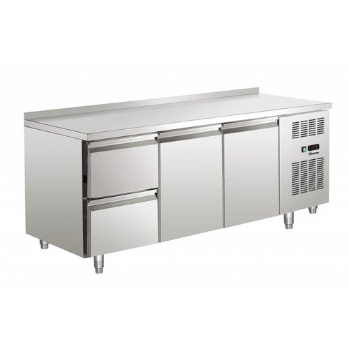  Bartscher Cooling workbench stainless steel with water barrier | 179 x 70 x 85 cm 