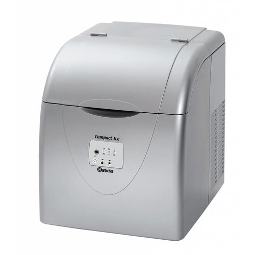  Bartscher Ice Cube Maker | 15 kg / 24 hours - 3 adjustable sizes 