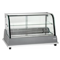 Refrigerated display case with sliding door - 154 Liters