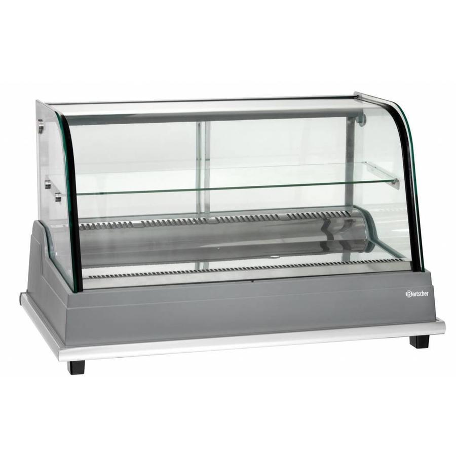 Refrigerated display case with sliding door - 154 Liter