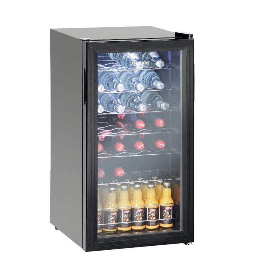 Bottle cooler with glass | 88 Liter | 43x48x82 cm