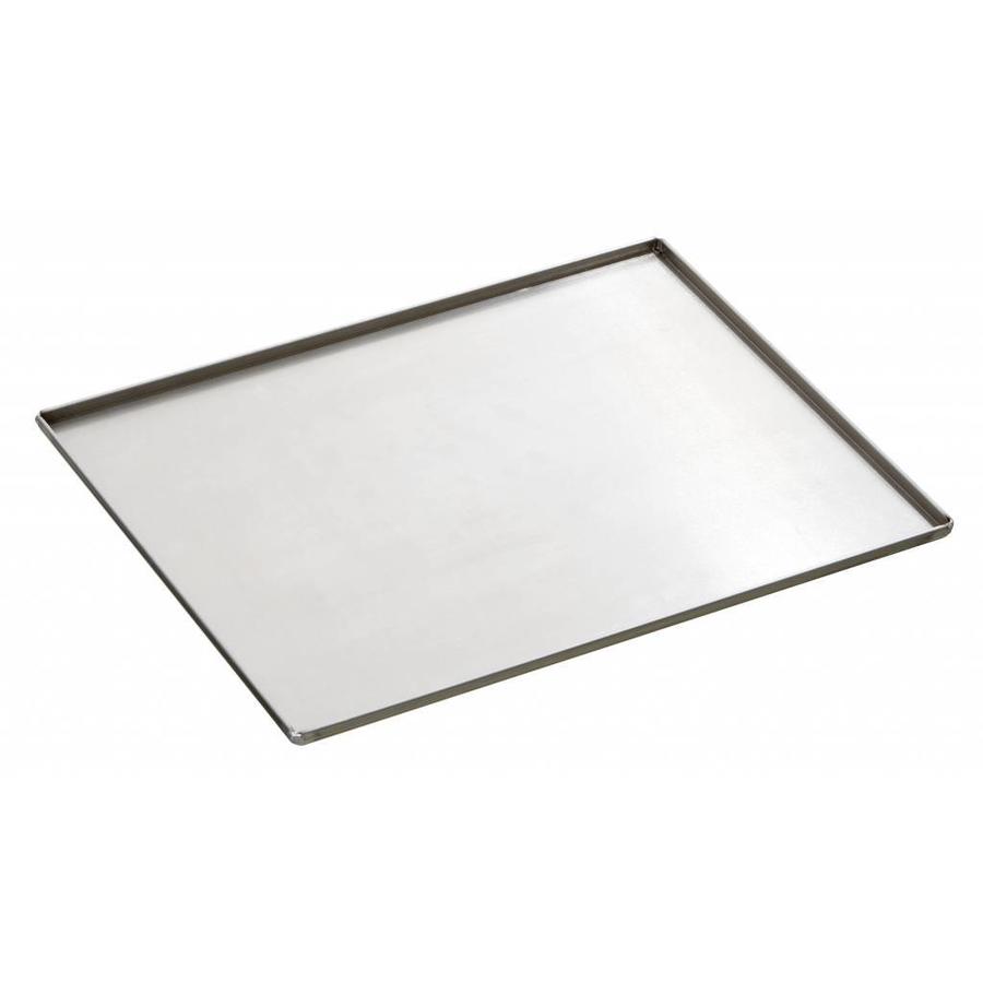 Glatte Edelstahl-Backform | 43,3 x 33,3 cm