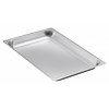 Bartscher GN containers with reinforced rim - baking tray 1/2 GN, 20 mm deep