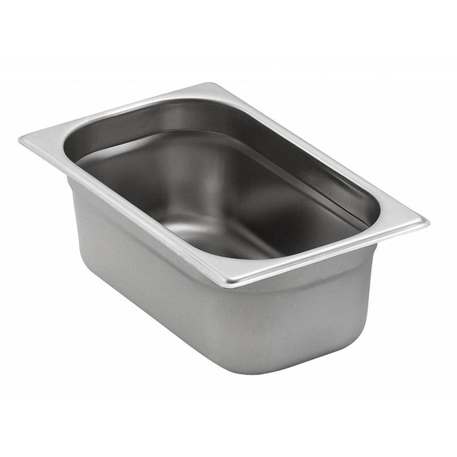 GN containers 1/4 | Stainless steel | 5 sizes